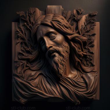 3D model st jesus (STL)